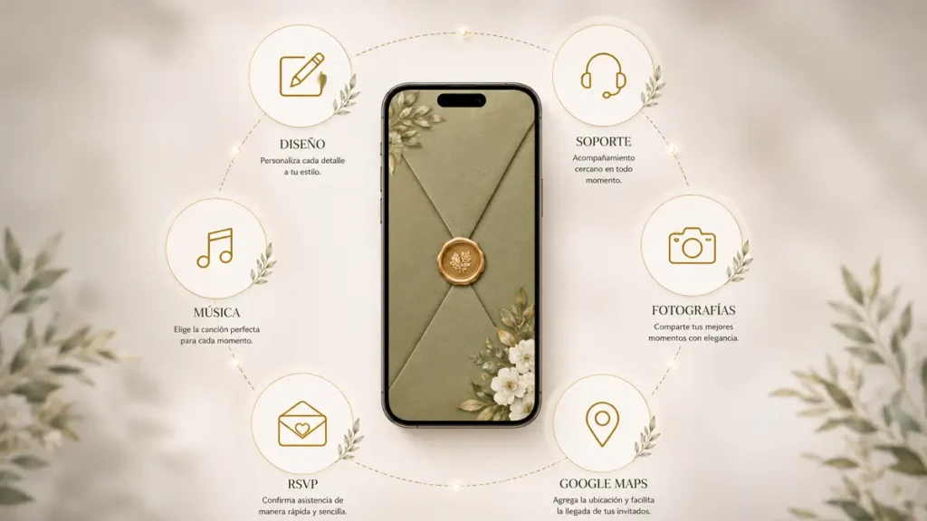 Factores que influyen en el precio de una invitación digital para boda