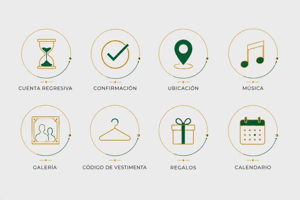 Comparación de precios de invitación digital de boda: prediseñada, personalizada y premium