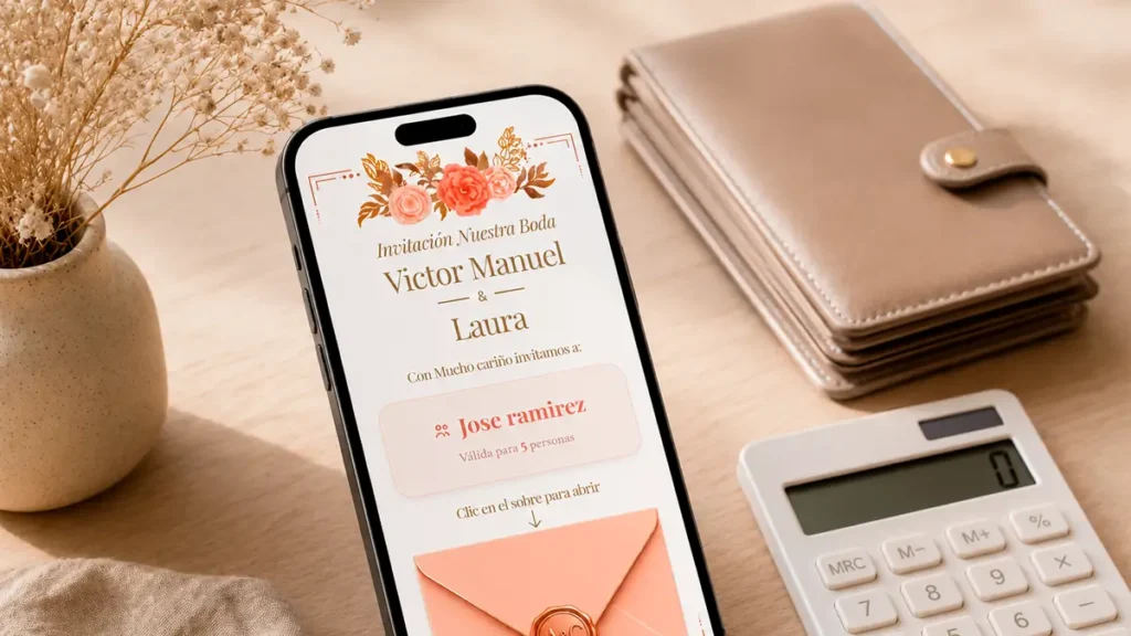 Cómo ahorrar dinero con invitaciones digitales sin perder elegancia