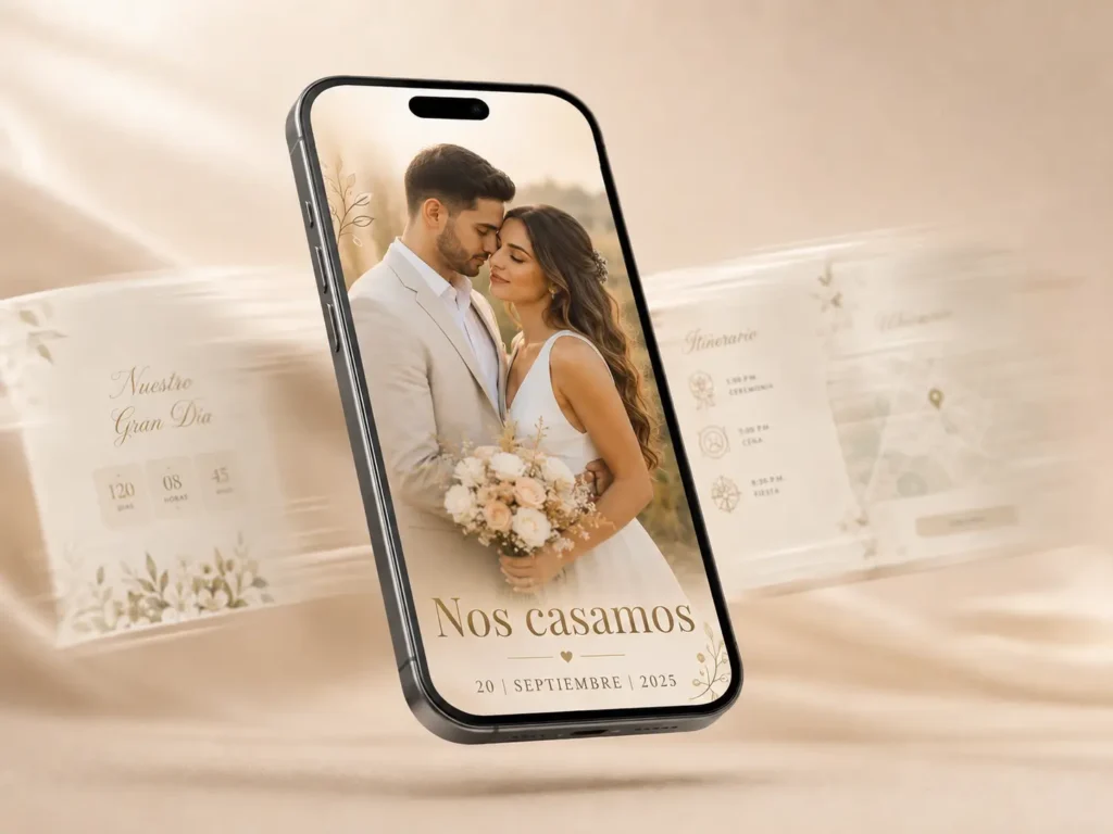 Cómo ahorrar dinero con invitaciones digitales sin perder elegancia