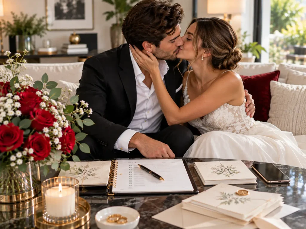 Lista definitiva de invitados de boda lista para entregar a los proveedores